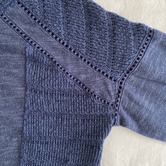 Lucky Brand Cowl neck knit / jersey pullover hidden kangaro pocket - Picture 5 of 14